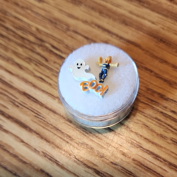Origami Owl Jewelry - Halloween Ghost and Scarecrow Charm Set